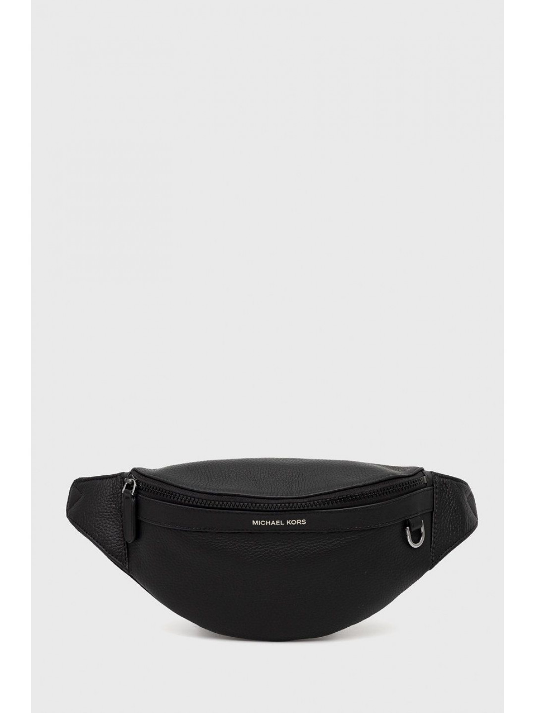 Kožená ledvinka Michael Kors černá barva